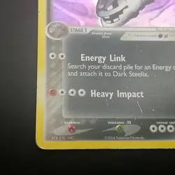 Dark Steelix 10/109 - HOLO RARE- Team Rocket Returns - POKEMON CARD - MP - Image 5