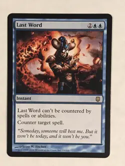 Last Word SP Darksteel MTG - Image 1