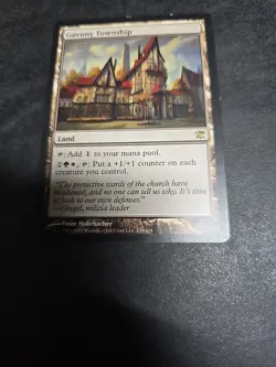 MTG Magic The Gathering Gavony Township Innistrad Regular - Image 1