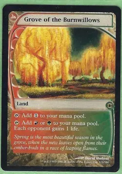 Grove of the Burnwillows Future Sight - Magic the Gathering MTG - Image 1