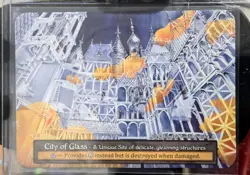 City Of Glass Gothic Sorcery Contested Realm NM Regular Unique - Image 1