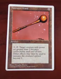 TAWNOS'S WAND mtg LP Alternate 4th Edition 1 Unc (#191) - Image 1