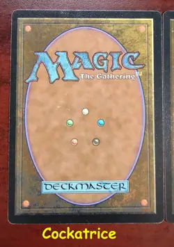 GREEN Alternate 4th Edition x3 ~mtg COCKATRICE Lure Thicket Basilisk - Image 2