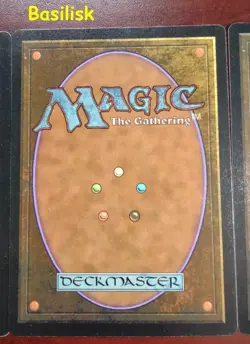 GREEN Alternate 4th Edition x3 ~mtg COCKATRICE Lure Thicket Basilisk - Image 3