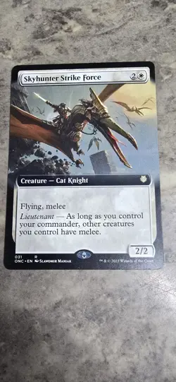 Skyhunter Strike Force (Extended Art) Commander: Phyrexia: All Will Be One MTG - Image 1