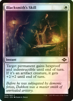 MTG Blacksmith's Skill Foil ** Modern Horizons 2 ** English (NM) - Image 1