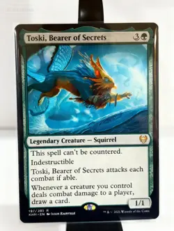 MTG Toski, Bearer of Secrets KHM Kaldheim Regular Rare NM - Image 3