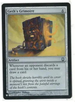 MTG Geth's Grimoire List Reprints Magic The Gathering TCG - Image 1