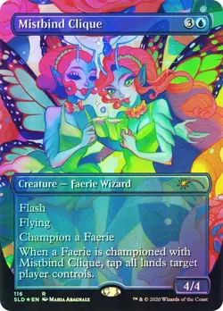 MTG FOIL Mistbind Clique - Secret Lair Drop #116 - Image 1