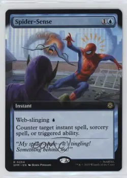 Extended Art - Spider-Sense Magic: Universes Beyond: Marvel's SpiderMan SPM - Image 1