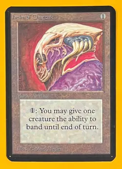 MTG HELM OF CHATZUK Alpha (OldManMTG 011-983) - Image 1
