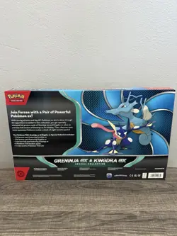 Pokemon TCG Greninja EX & Kingdra EX Special Collection Box - NEW SEALED - Image 2