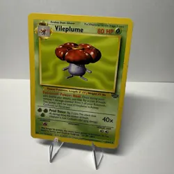 Vileplume 31/64 Pokemon TCG Jungle Unlimited Regular Rare MP - Image 1