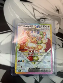Pokemon TCG Prismatic Evolutions Eevee EX 174 Black Star Promo - Image 1