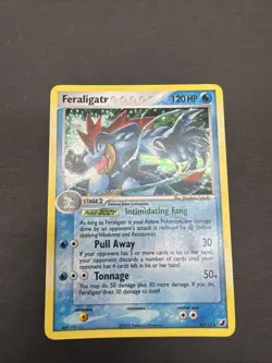 Pokemon TCG - Feraligatr - 4/115 - Holo Rare - EX Unseen Forces - LP - Image 1