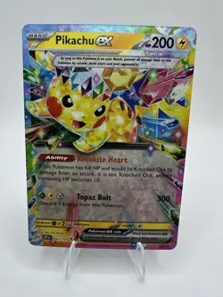 Pikachu ex 057/191 - Surging Sparks - Double Rare Holo - Pokemon TCG - Image 1