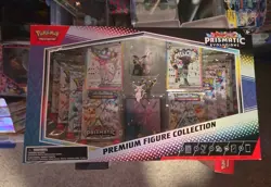 Pokemon TCG Prismatic Evolutions Premium Figure Collection Umbreon and Espeon - Image 1