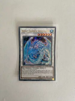 Yugioh Brionac, Dragon of The Ice Barrier DUDE-EN008 Ultra Rare 1st Ed NM - Image 1