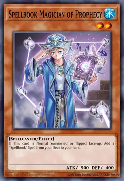 Yugioh RA04-EN183 - Spellbook Magician Of Prophecy - Platinum Secret Rare - Image 1