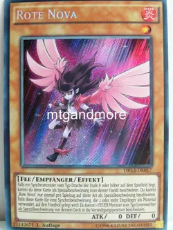 Yu-Gi-Oh - 1x Rote Nova - DRL3 - Dragons of Legend Unleashed - Secret Rare - Image 1