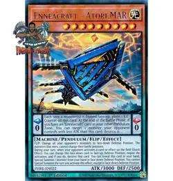 Yugioh! 1x Enneacraft - Atori.MAR PHRE-EN022 Ultra Rare 1st Ed NM - Image 1