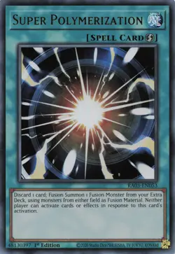 Yugioh Super Polymerization RA03-EN053 - Ultra Rare - Image 1