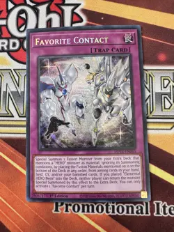 Favorite Contact MP24-EN063 - Prismatic Secret Rare 1st Edition NM Yugioh - Image 1