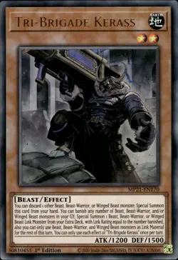 Tri-Brigade Kerass - Ultra Rare 1st Edition MP21-EN170 - NM - YuGiOh - Image 1