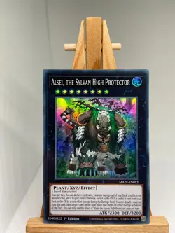 Alsei, The Sylvan High Protector - Super Rare 1st Edition MAZE-EN052 NM YuGiOh - Image 1