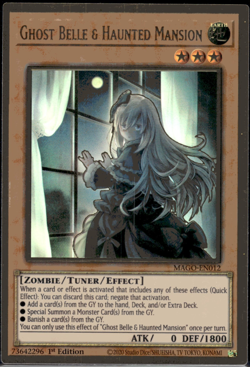 Yu-Gi-Oh! TCG | Ghost Belle & Haunted Mansion | Yugioh MAGO-EN012 - Image 1