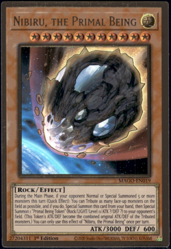 Yu-Gi-Oh! TCG | Nibiru, The Primal Being | Yugioh MAGO-EN019 - Image 1
