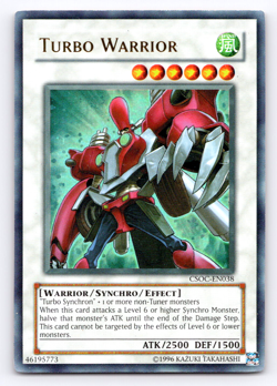 Turbo Warrior - CSOC-EN038 - Ultra Rare - Yugioh - Image 1