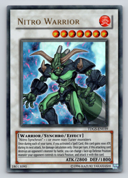 Nitro Warrior - TDGS-EN039 - Ultra Rare - Yugioh - Image 1