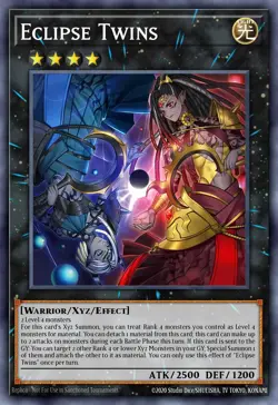 Yugioh SUDA-EN047 - Eclipse Twins - Super Rare - Image 1