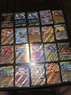 100 V, EX, Vstar, Vmax Pokemon Cards All English NM Contains Duplicates - Image 1