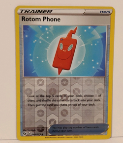 Rotom Phone Holo Pokemon Trading Card Single 064/073 Champions Path Reverse CG - Image 1