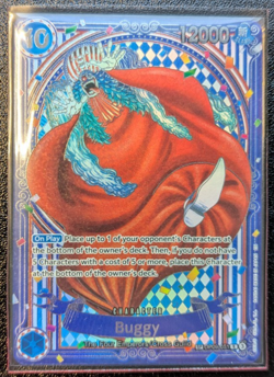 Buggy SP Silver OP09-051 / OP14 One Piece Card Game English NM - Image 1