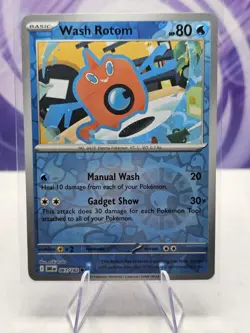 Wash Rotom 061/182 Sv10: Destined Rivals Reverse Holo - Pokemon Card - Image 1