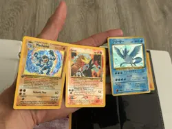 Old Pokemon Cards VINTAGE Rare Collection binder Holo WOTC 1999 & 2000s Era Lot - Image 2