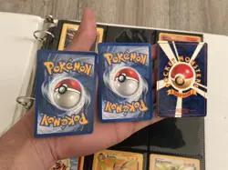Old Pokemon Cards VINTAGE Rare Collection binder Holo WOTC 1999 & 2000s Era Lot - Image 3