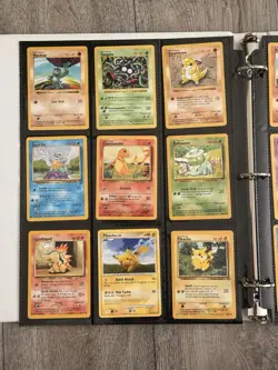 Old Pokemon Cards VINTAGE Rare Collection binder Holo WOTC 1999 & 2000s Era Lot - Image 5