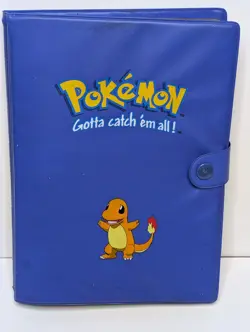 Vintage Pokemon '90s Binder Collection Lot With 148 Cards Halo And More - Image 2