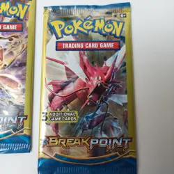 XY Breakpoint 2x 3 Card Booster Packs Pokemon TCG Brand New Sealed - Image 3