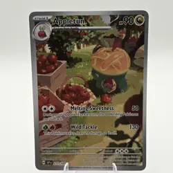 Pokemon TCG Appletun 211/191 Surging Sparks Full Art Holo Card Illustration Rare - Image 1