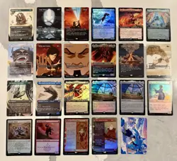 MTG Avatar - The Last Airbender - Lot of 23 Cards NM Condition worth over $300 - Image 1