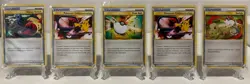 2010 Pokemon Trainer 5 Card Lot HGSS Gyrados Trainer Kit LP (See Description) - Image 1