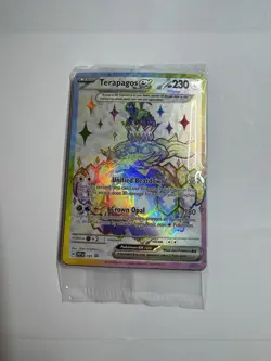 Terapagos ex 165 Sv: Scarlet & Violet Holo SEALED PROMO Pokemon Card - Image 1