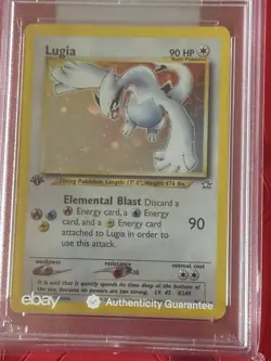 Lugia First Edition PSA 4 Pokemon Card Neo Genesis - Image 2