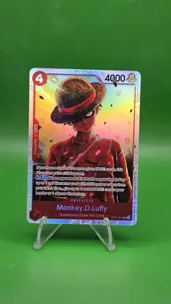 One Piece Monkey D. Luffy Card Game OP12-015 SR Legacy of the Master - Image 1