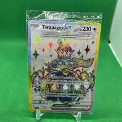 Terapagos ex 165 Sv: Scarlet & Violet Promo Card holo sealed - Image 1
